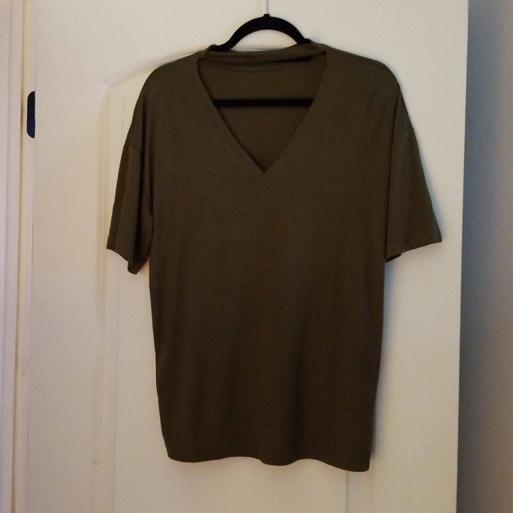 V neck shirt